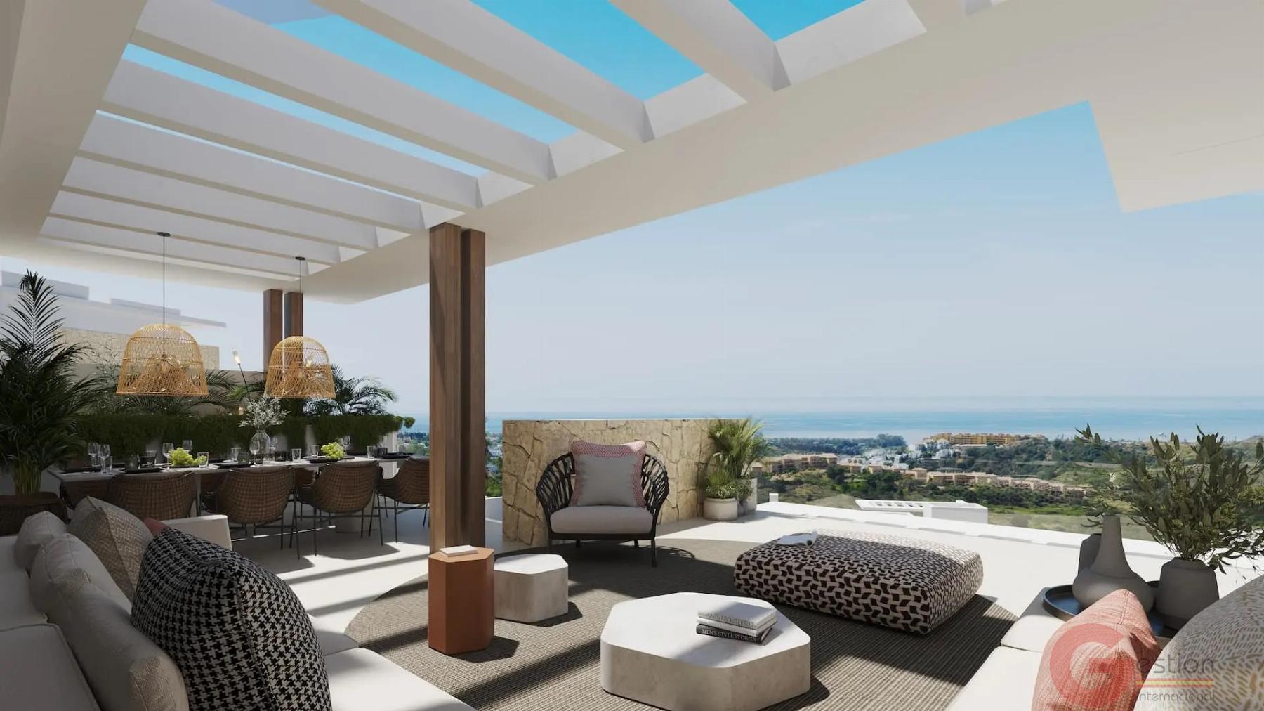 For sale of flat in Estepona