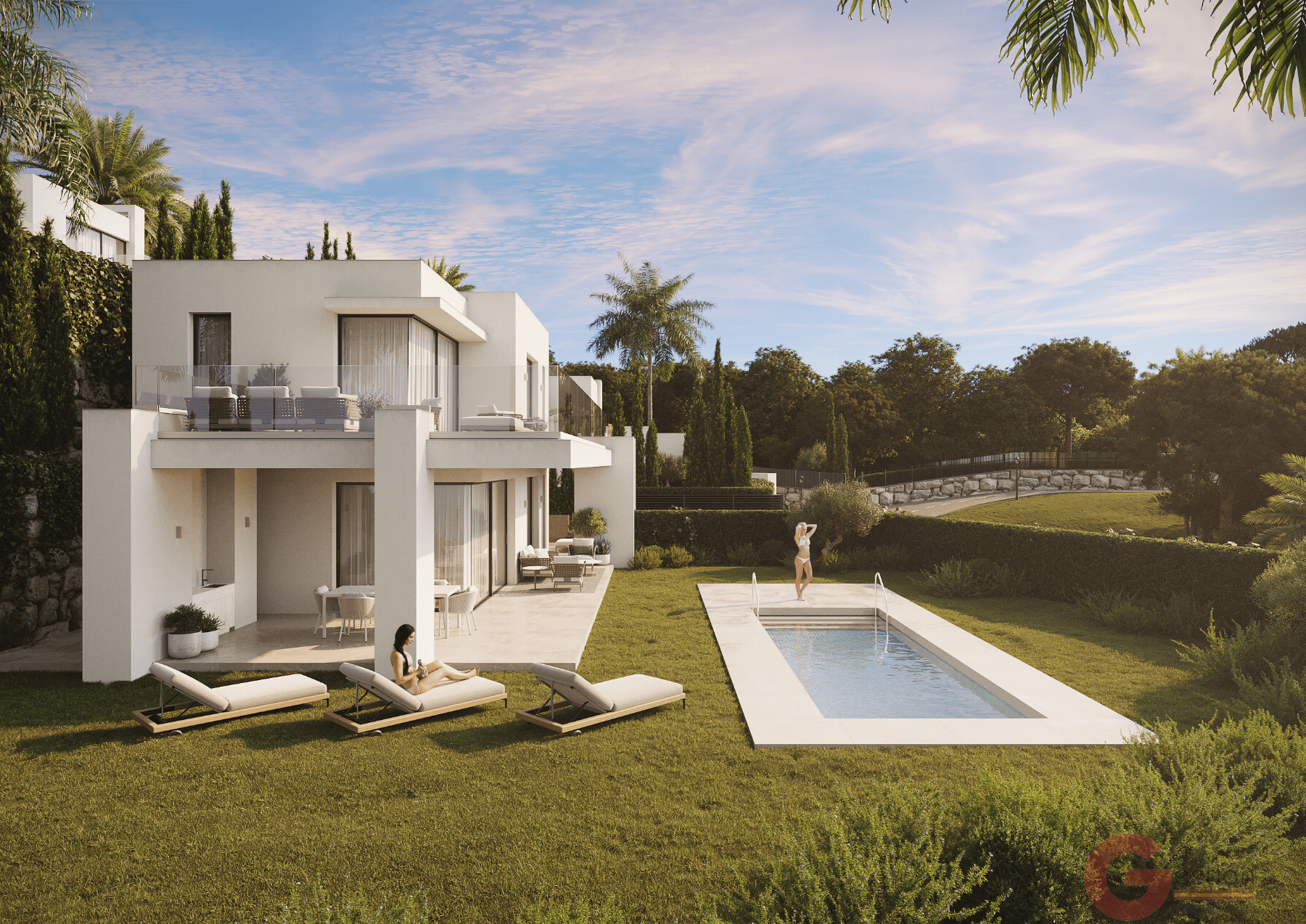 For sale of villa in Mijas