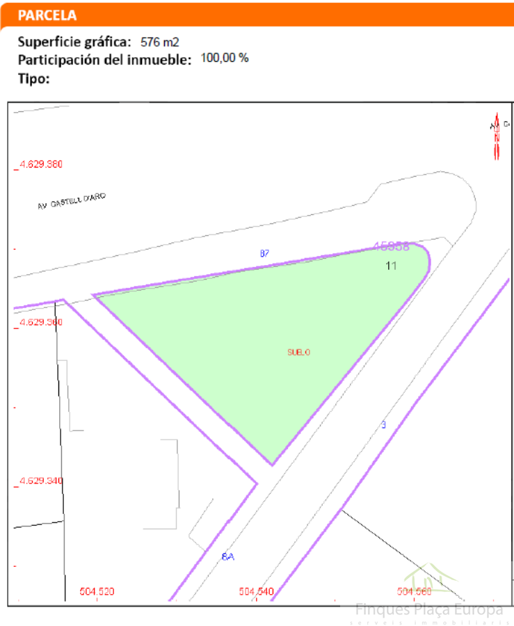 Venta de terreno en Platja d´Aro