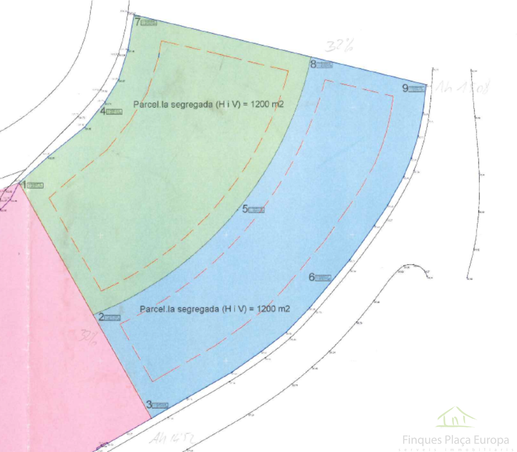 Venta de terreno en Platja d´Aro