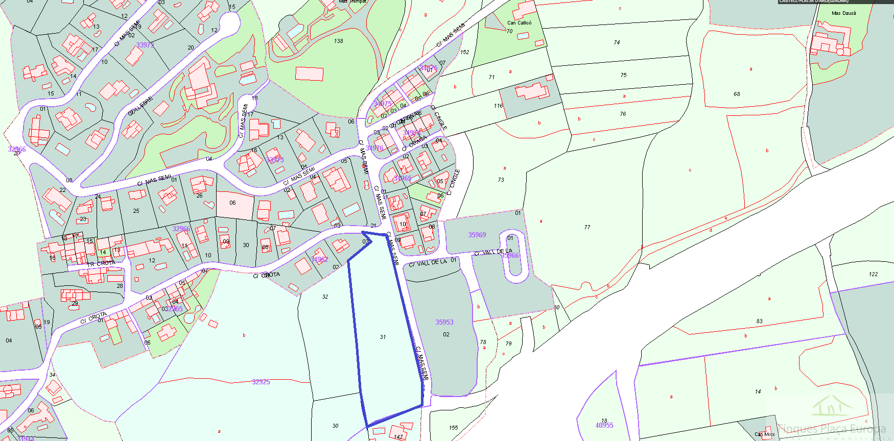 Venda de terreny a Castell-Platja d´Aro