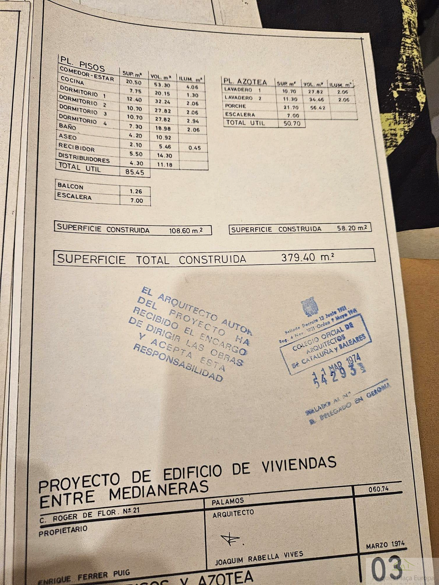 Продажа от

 Здания на Palamós