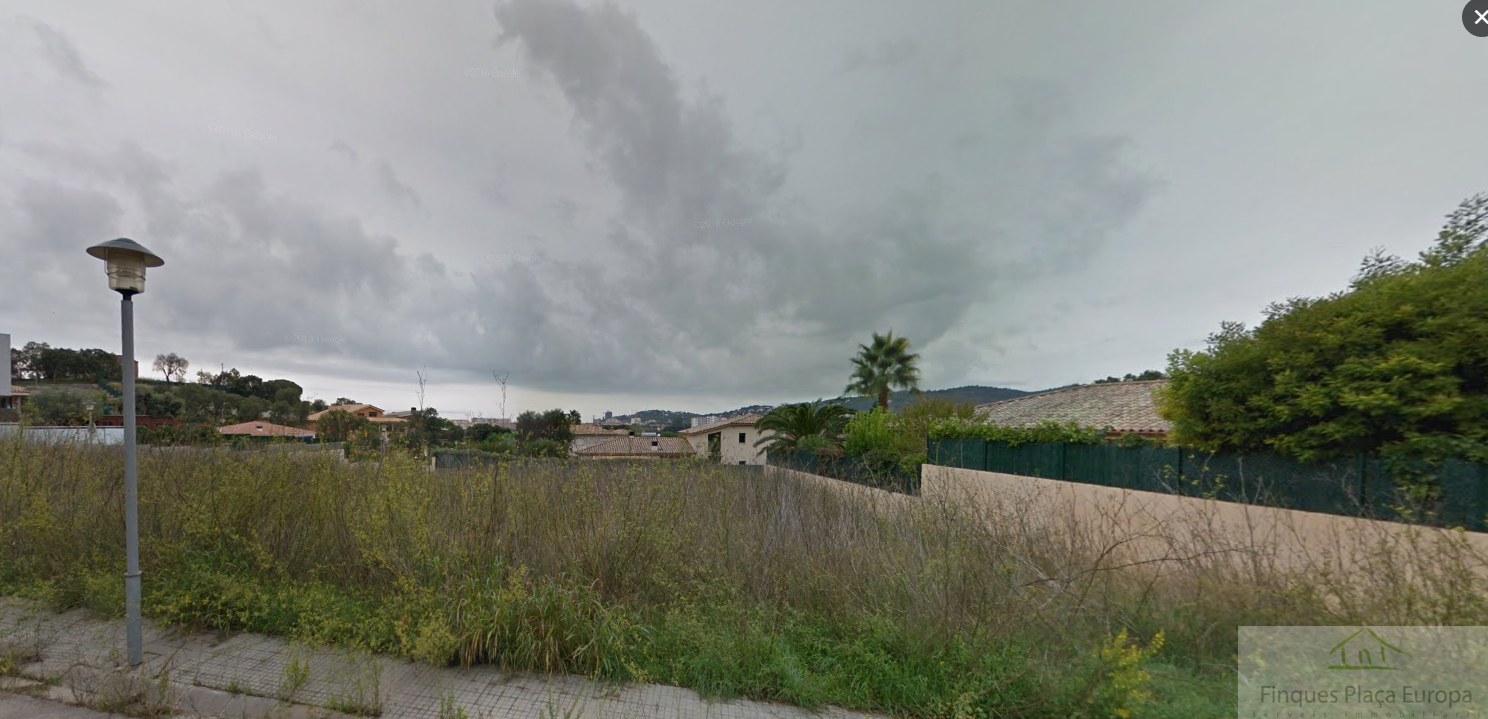 For sale of land in Platja d´Aro