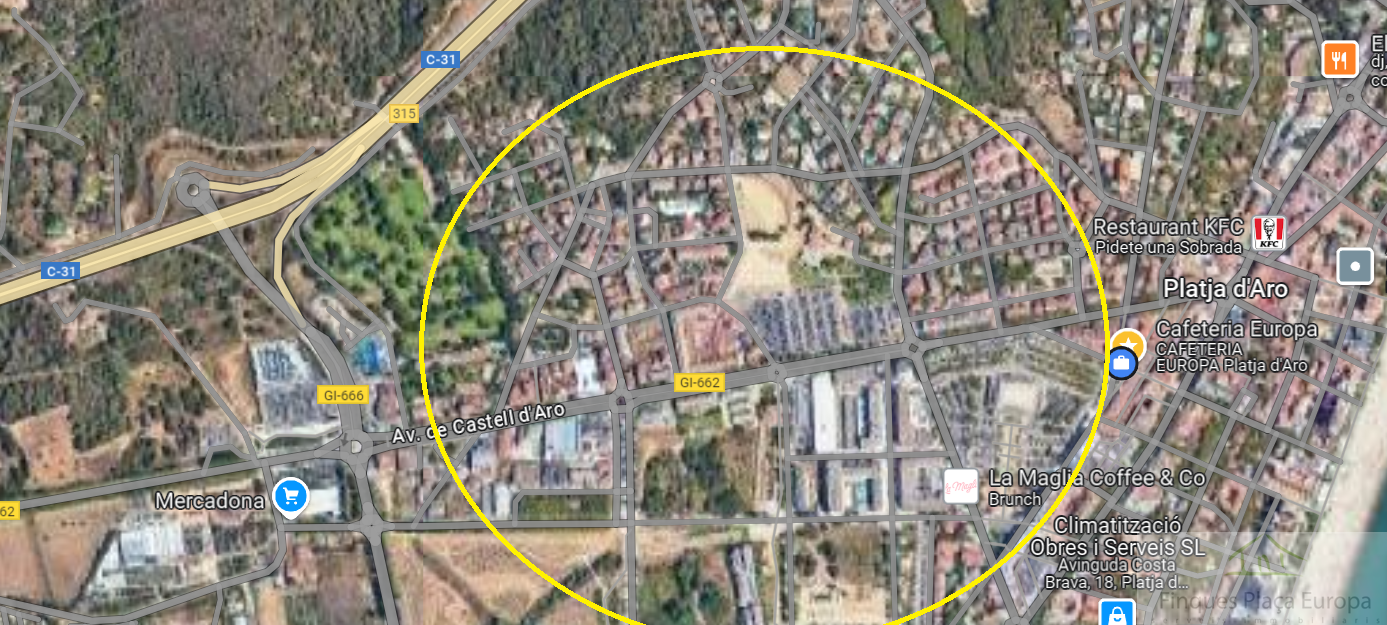 Venda de terreny a Platja d´Aro