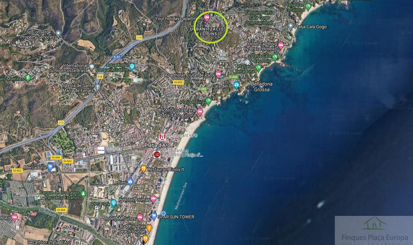 For sale of house in Platja d´Aro