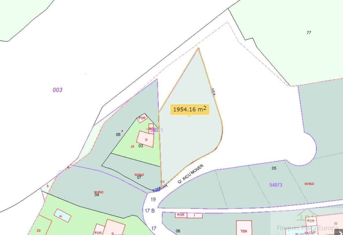 Vente de terrain dans Platja d´Aro