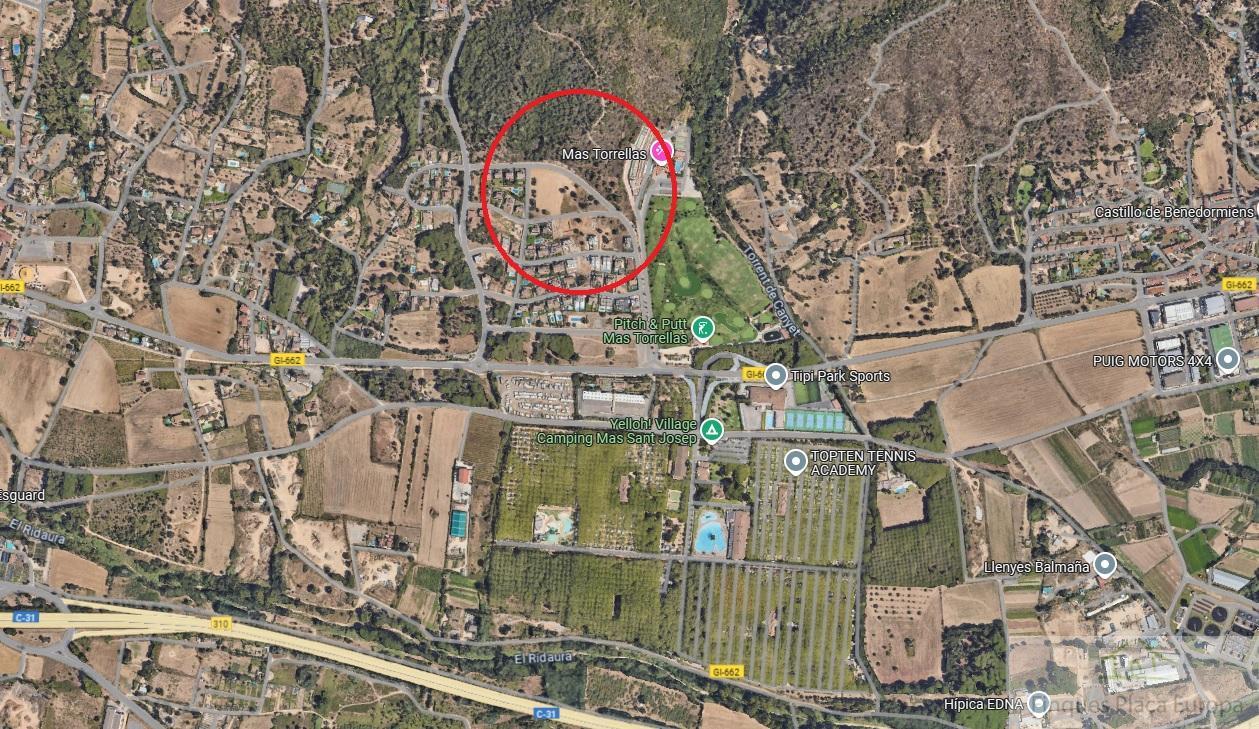 For sale of land in Santa Cristina D´aro