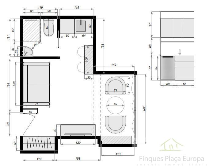 Venta de estudio en Platja d´Aro