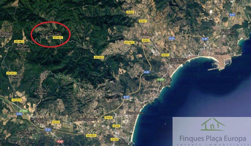 For sale of land in Santa Cristina D´aro