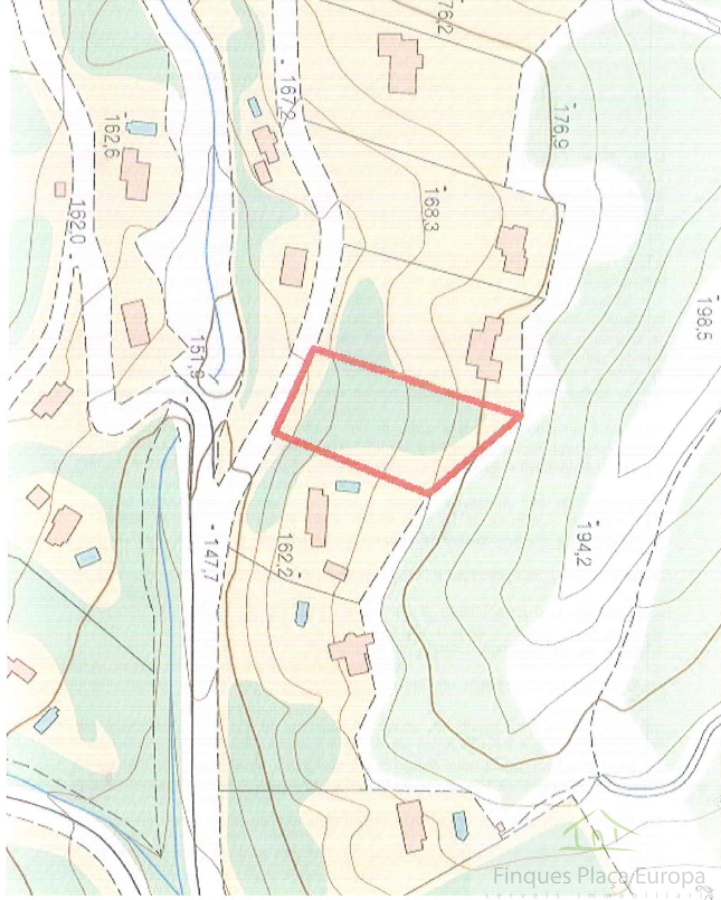 Vente de terrain dans Santa Cristina D´aro