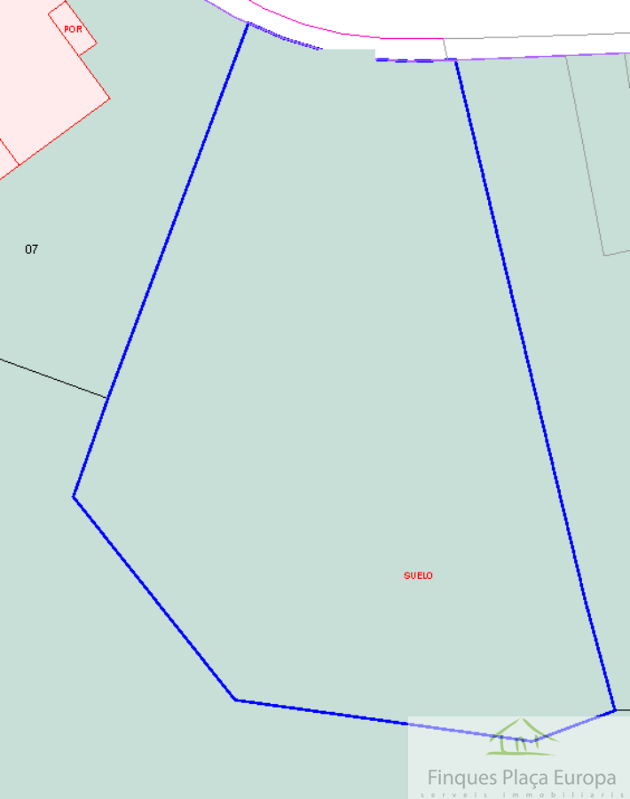 For sale of land in Calonge