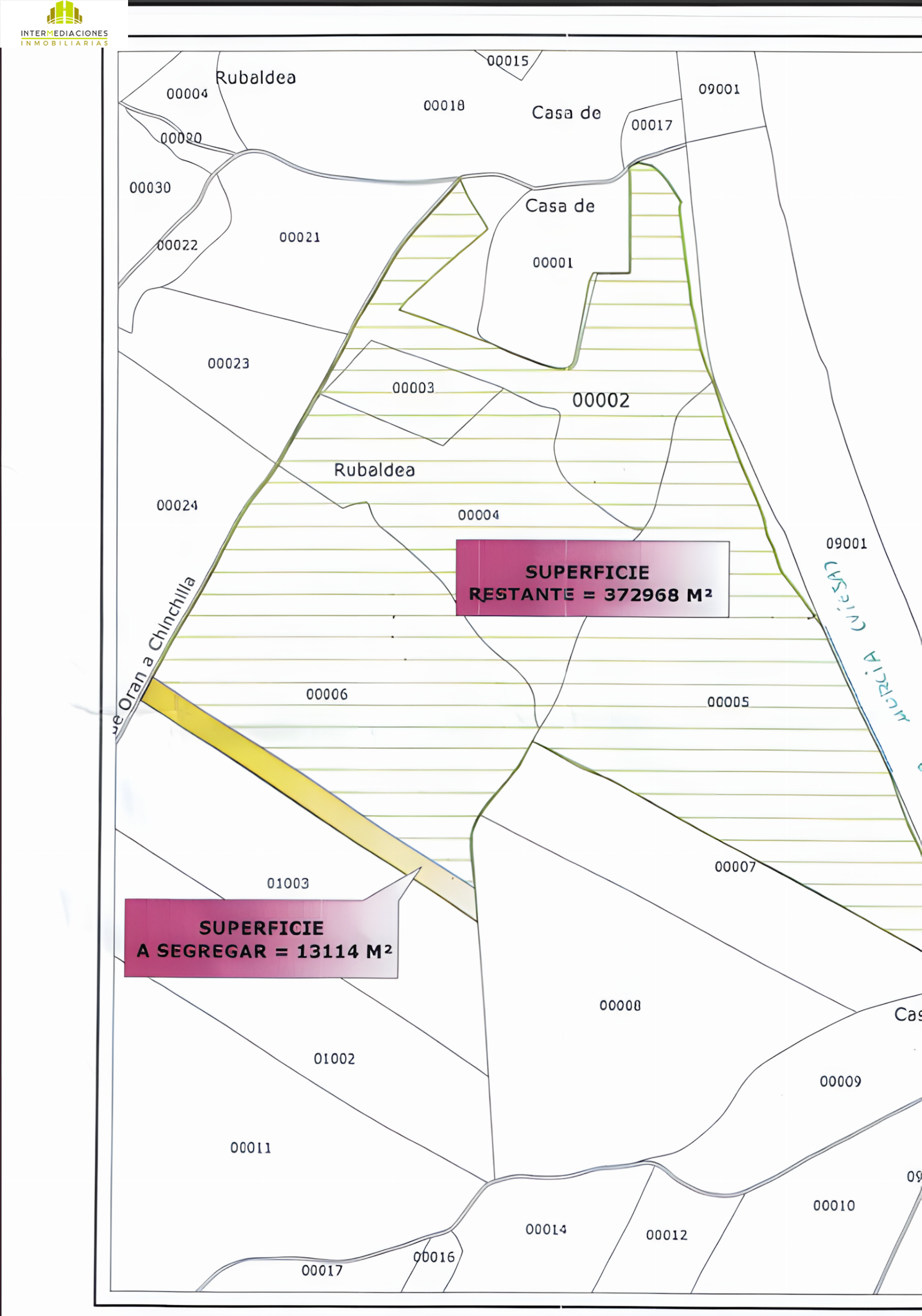 Venta de terreno en Chinchilla de Monte-Aragón