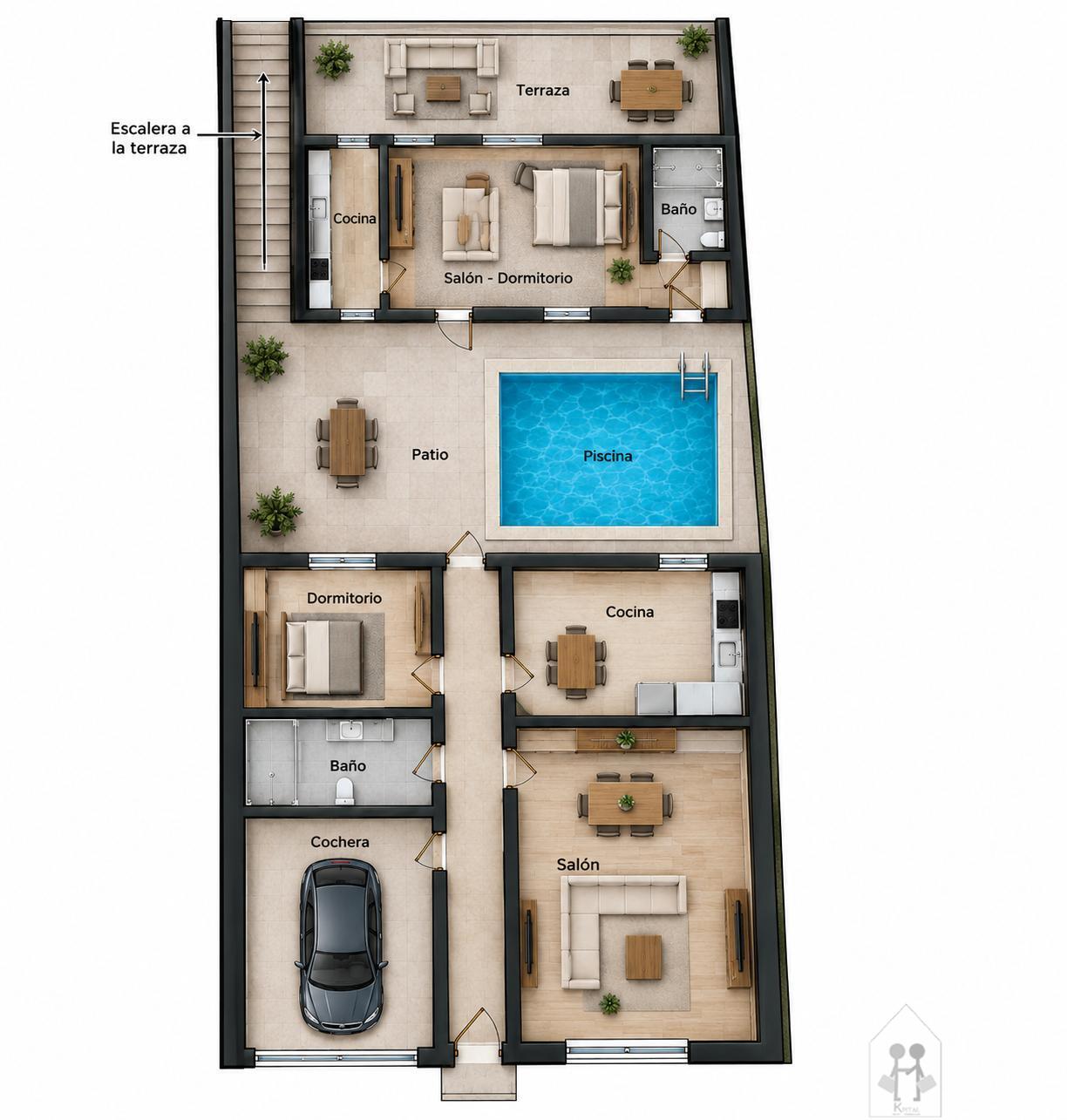 Venta de casa en Brenes
