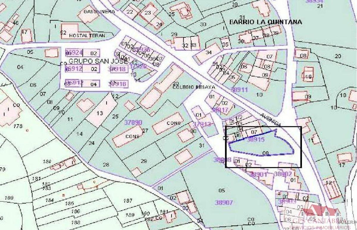 For sale of land in Los Corrales de Buelna