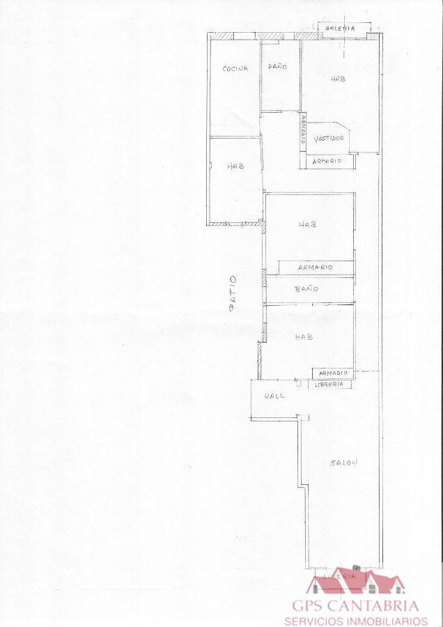 For sale of flat in Santander