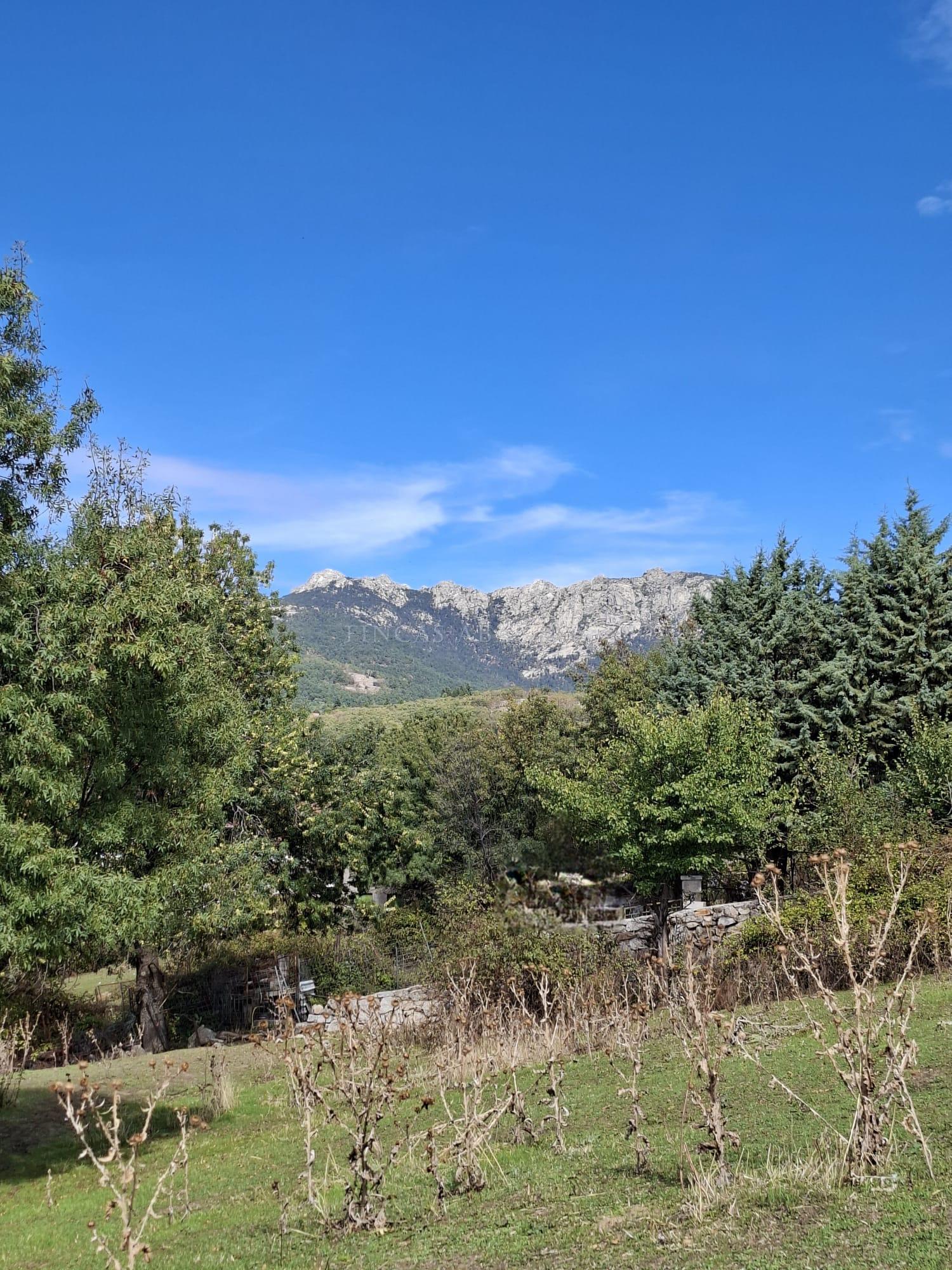Venta de terreno en Cercedilla