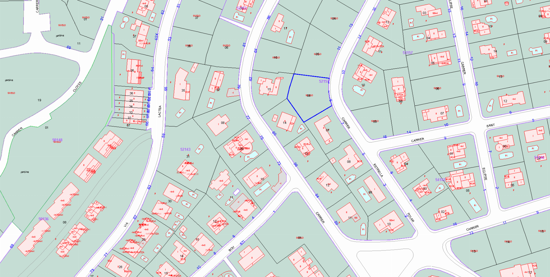 Verkoop van terrein in Coma - Ruga