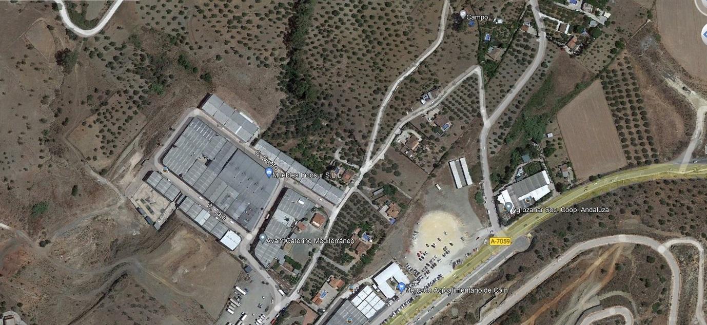For sale of warehouse in Coín