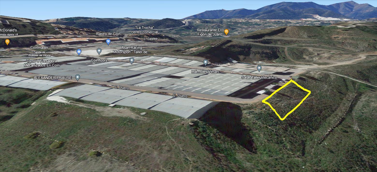 For sale of warehouse in Coín