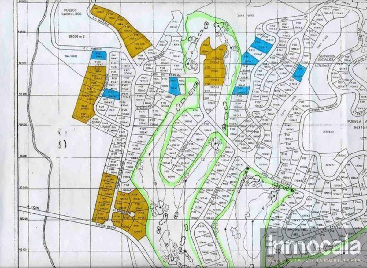 Venta de terreno en Mijas Golf