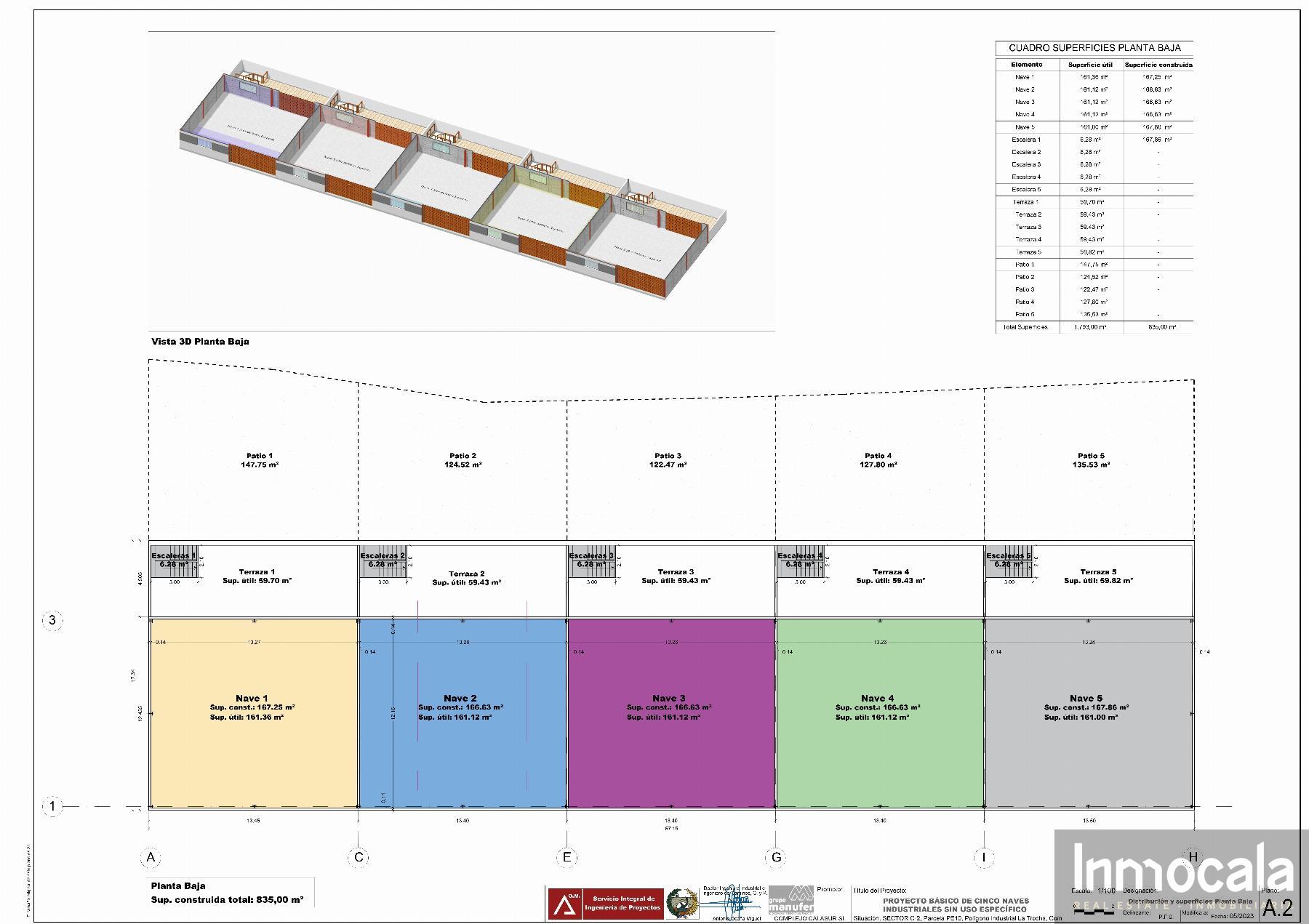 For sale of industrial plant/warehouse in Coín