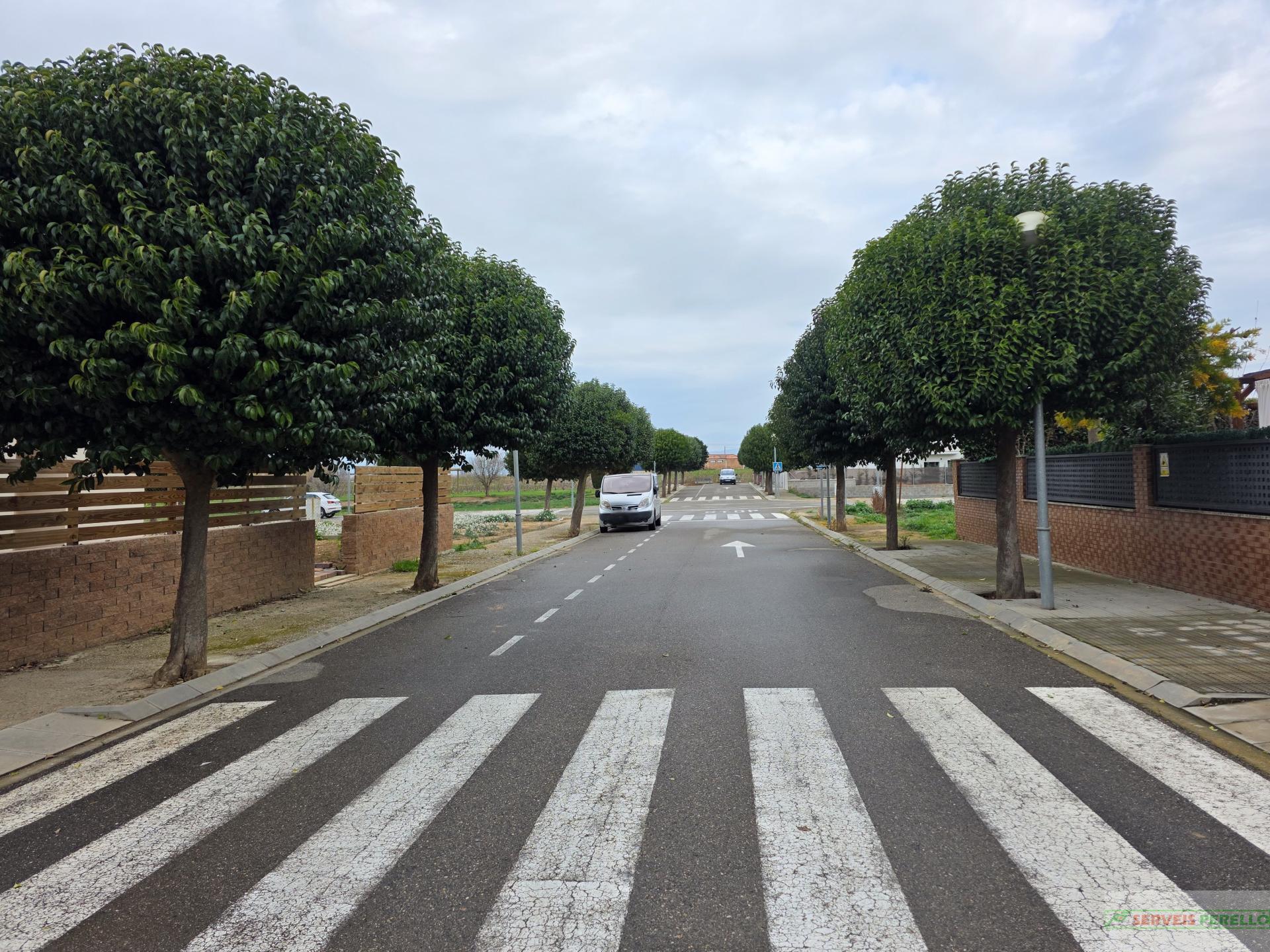 For sale of land in Vilanova de Segrià