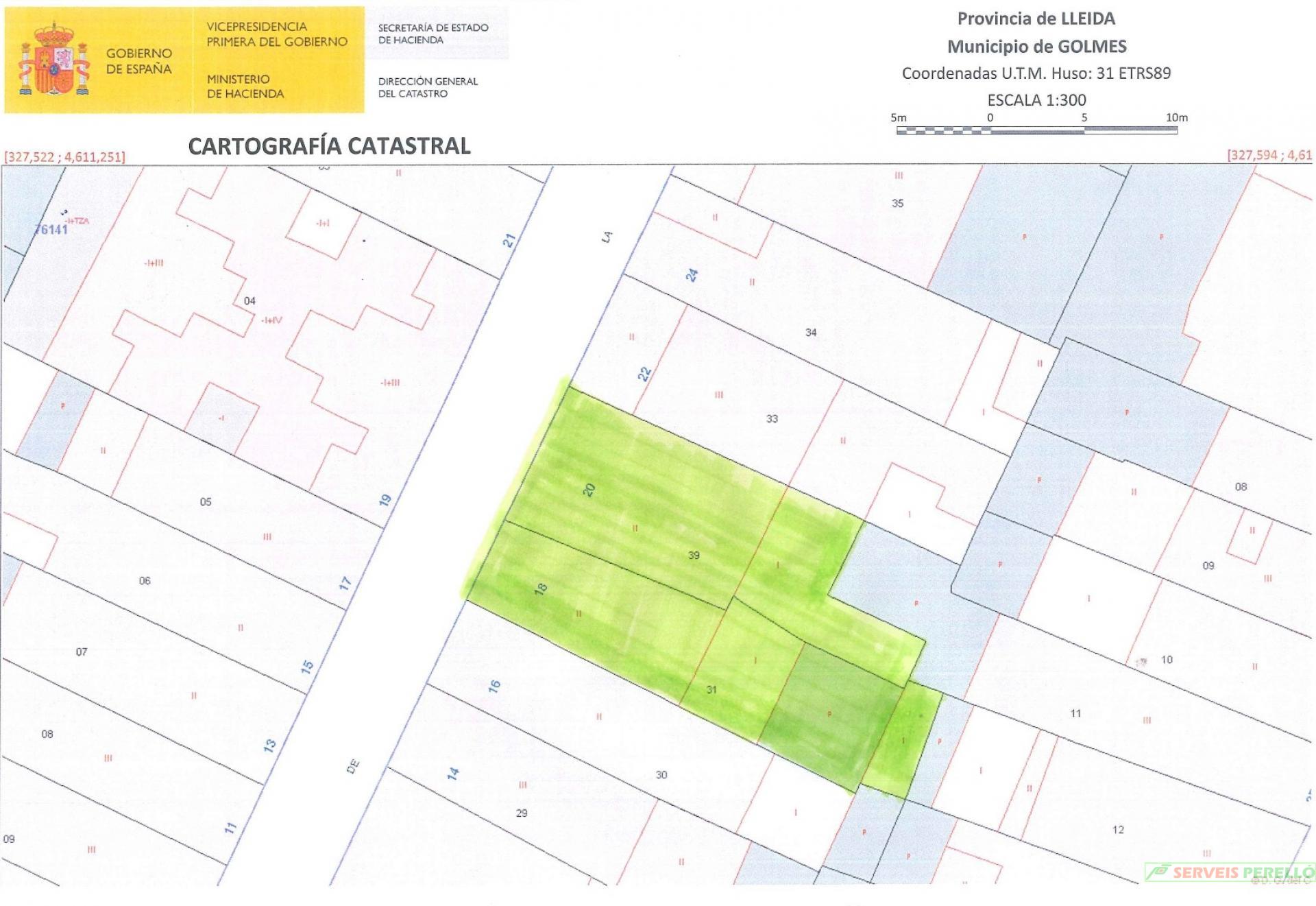 For sale of land in Golmes