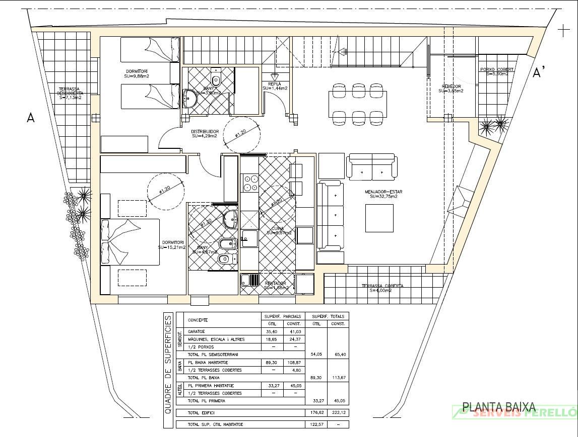 Venta de terreno en Sidamon