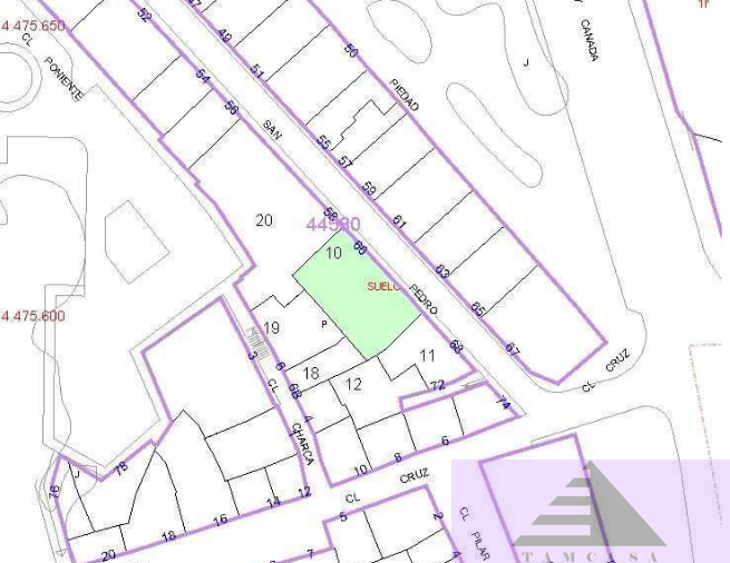 Venta de terreno en Coslada