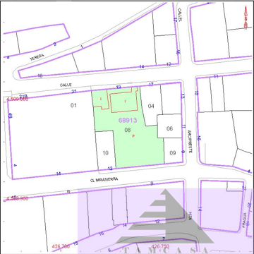 For sale of land in Manzanares el Real