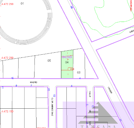 For sale of land in Mejorada del Campo