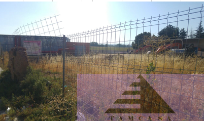 For sale of land in Toledo