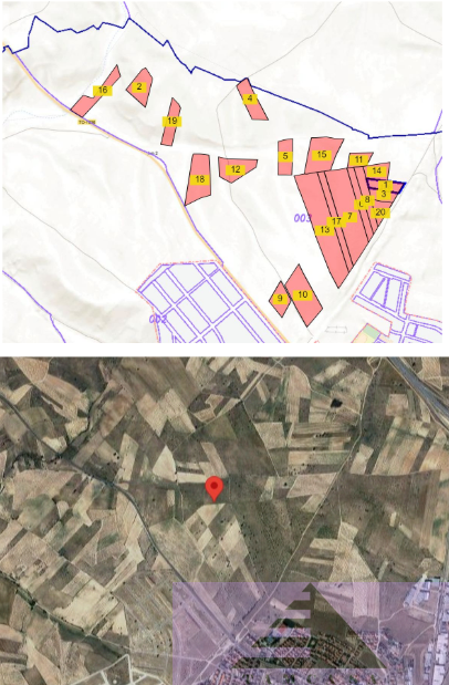 For sale of land in Las Ventas de Retamosa