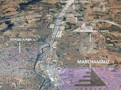 For sale of land in Marchamalo