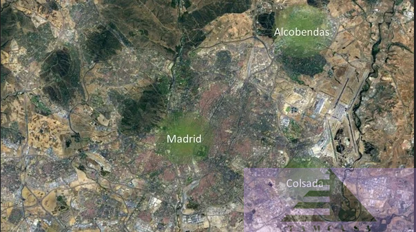 For sale of land in Madrid
