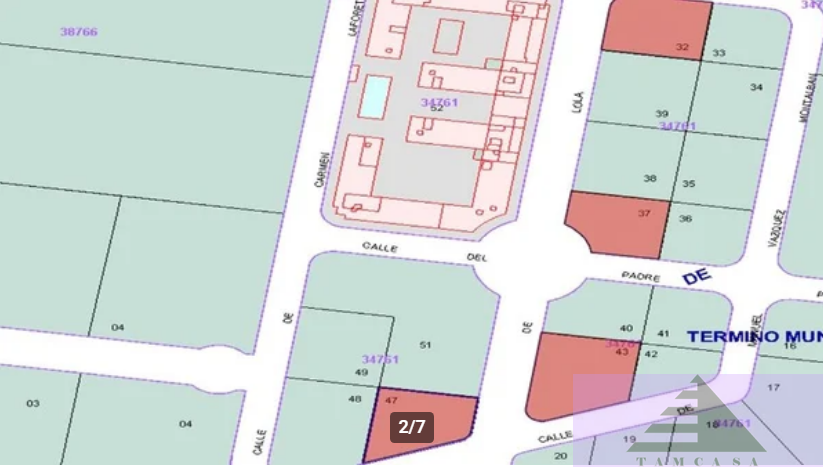For sale of land in Madrid