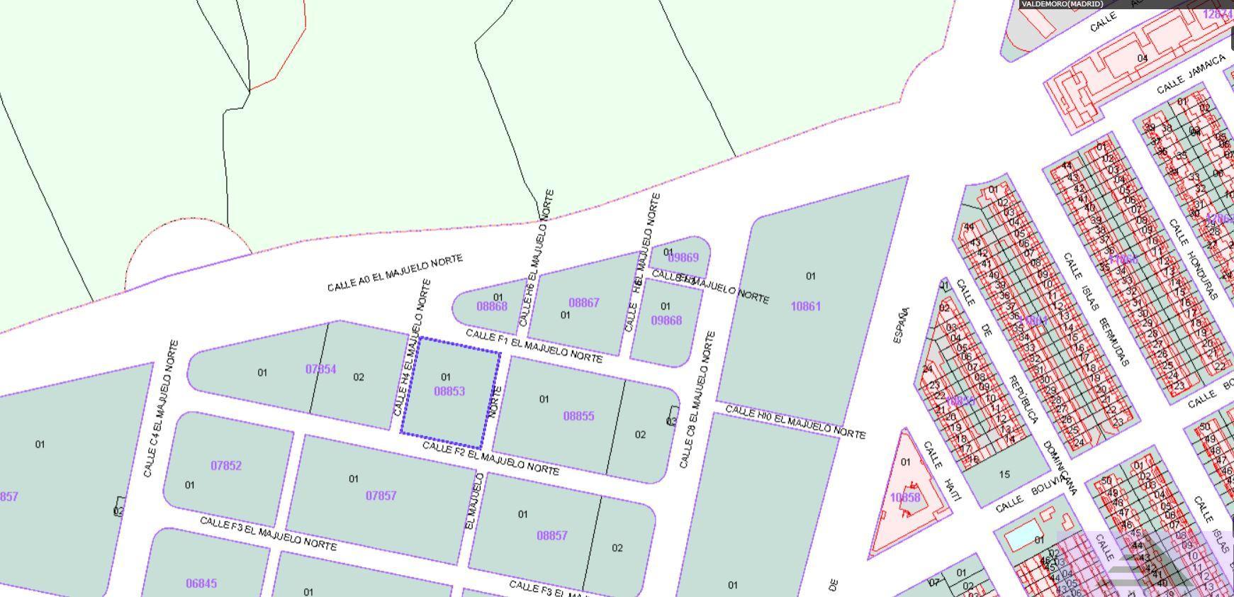 For sale of land in Valdemoro
