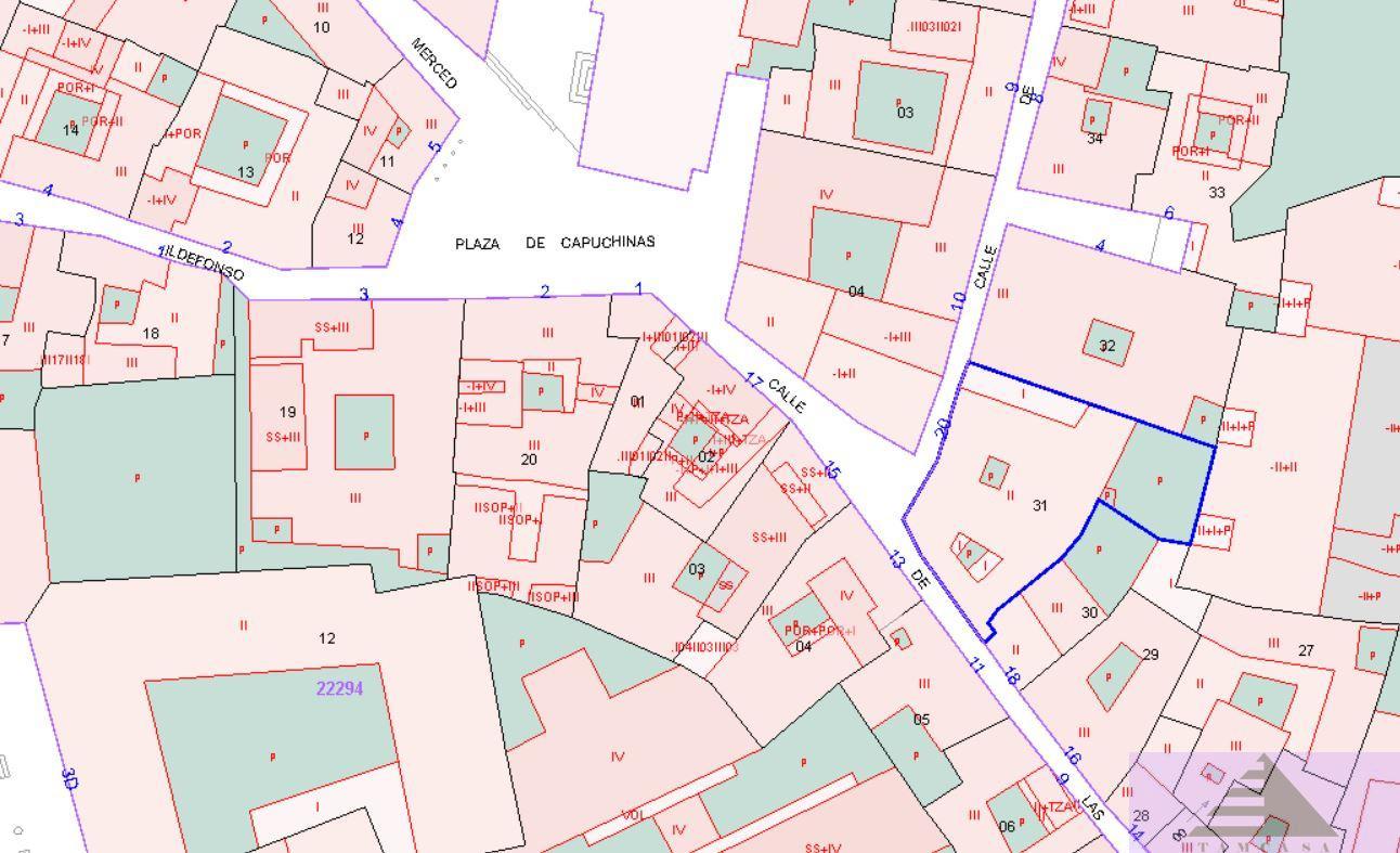 For sale of land in Toledo