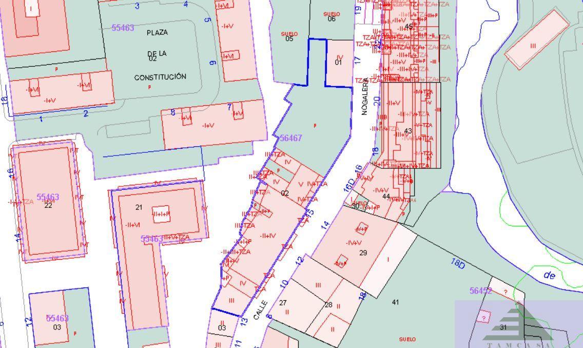 For sale of land in Béjar