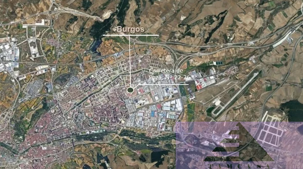 For sale of land in Burgos