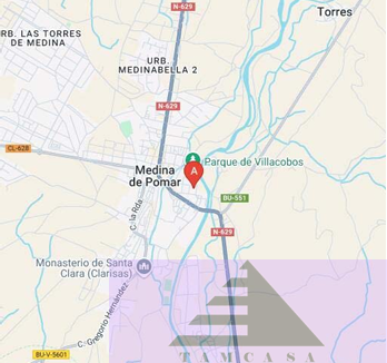Venta de terreno en Medina de Pomar