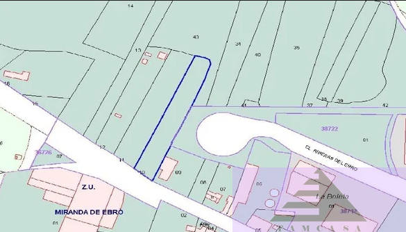 For sale of land in Miranda de Ebro