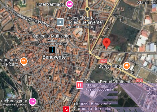 For sale of land in Benavente