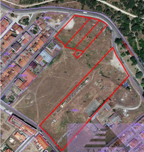 For sale of land in Zamora