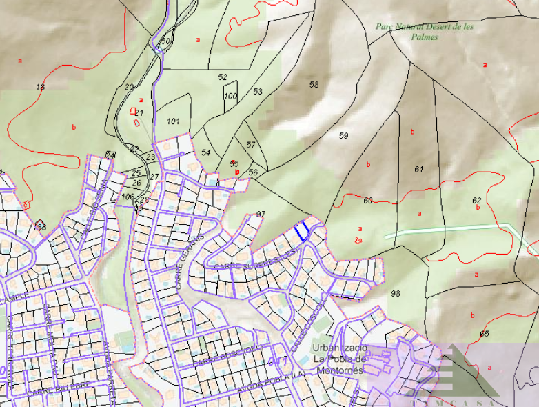 For sale of land in Benicasim