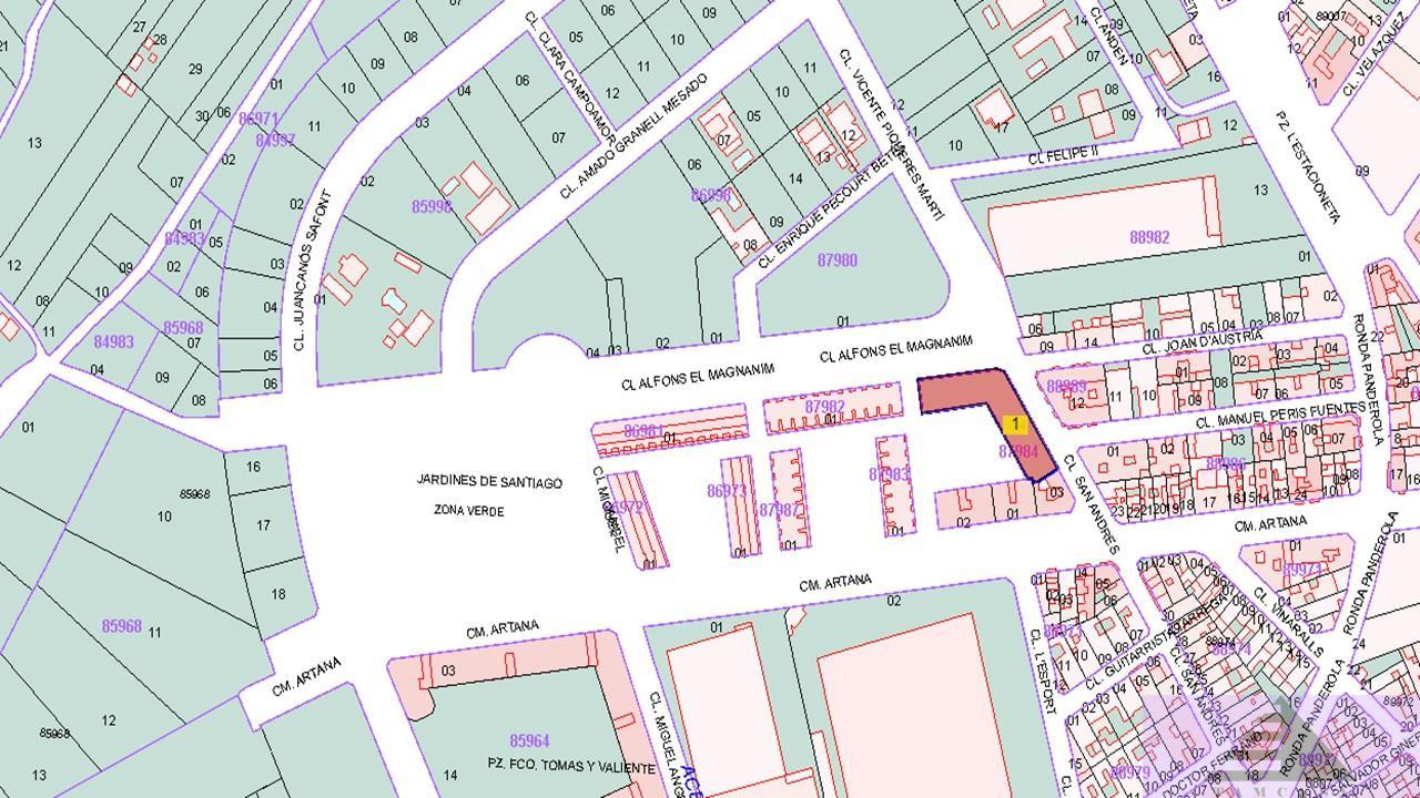 For sale of land in Burriana