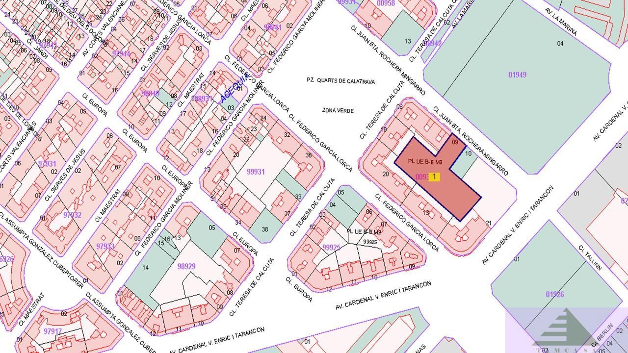 For sale of land in Burriana