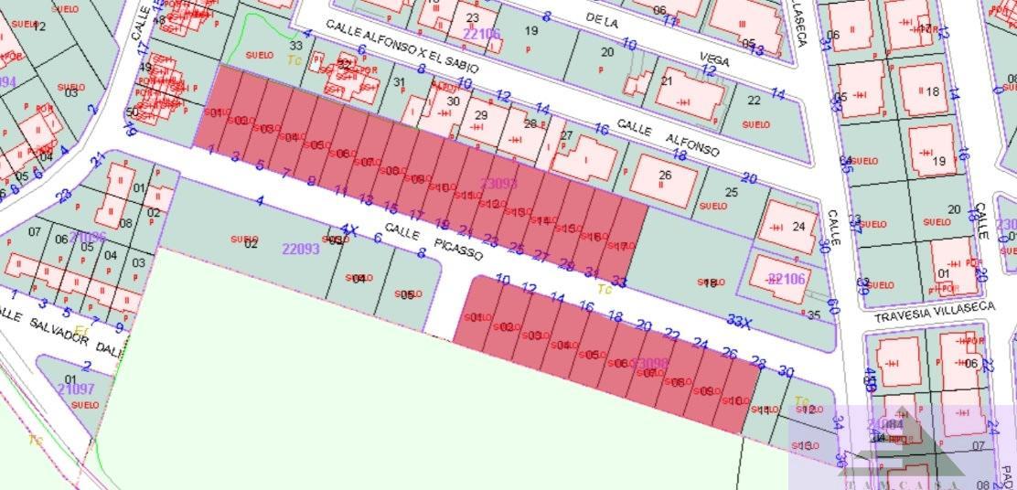 Venta de terreno en Villaluenga de la Sagra