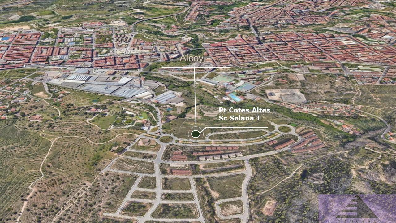 Venta de terreno en Alcoy