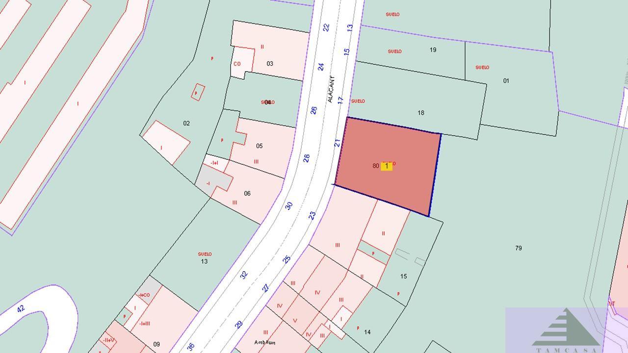 For sale of land in Alcoy